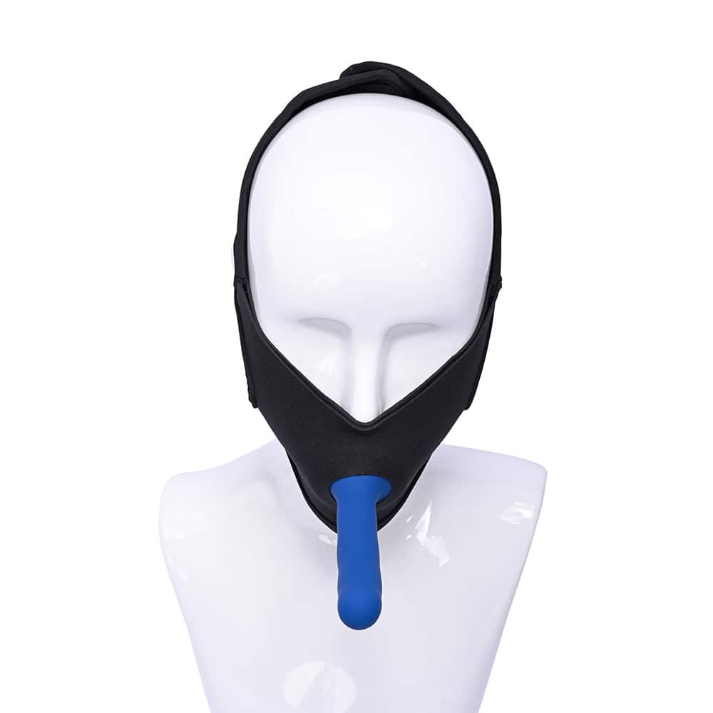 Try wearing this SS Pivot In Your Face Strap On sexy mask made by Sportsheets at herVibrators.com now.