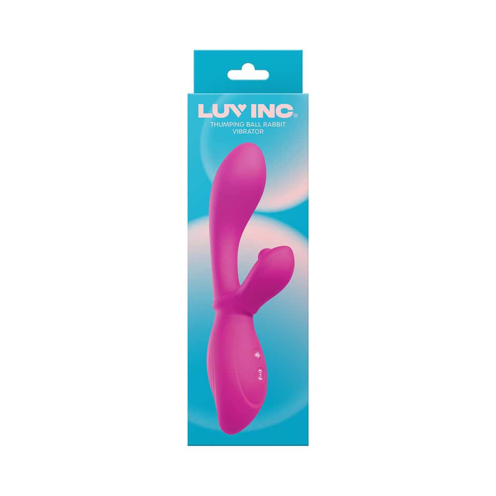 Buy a Luv Inc Tb58: Thumping Ball Rabbit Vibrator Pink vibrator.