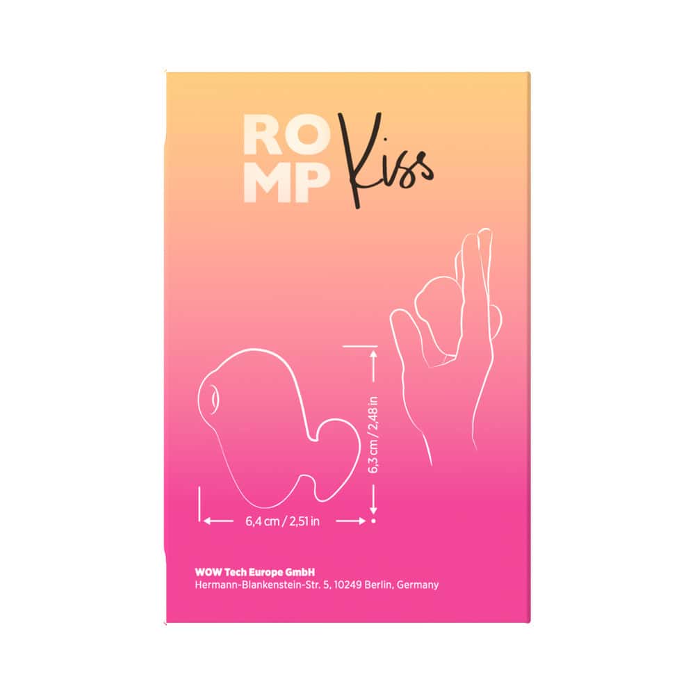 Buy a ROMP Kiss Pink/Coral vibrator.