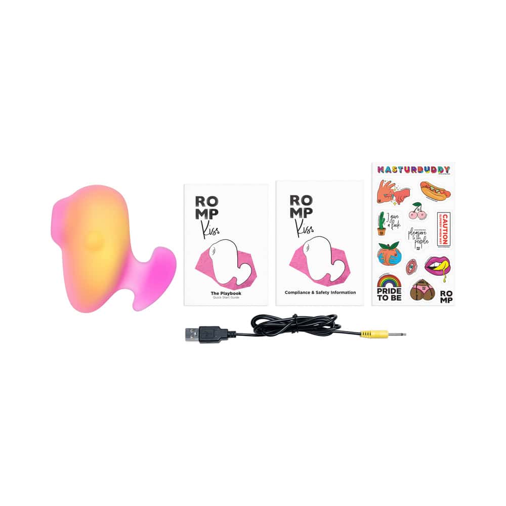 Buy a ROMP Kiss Pink/Coral vibrator.