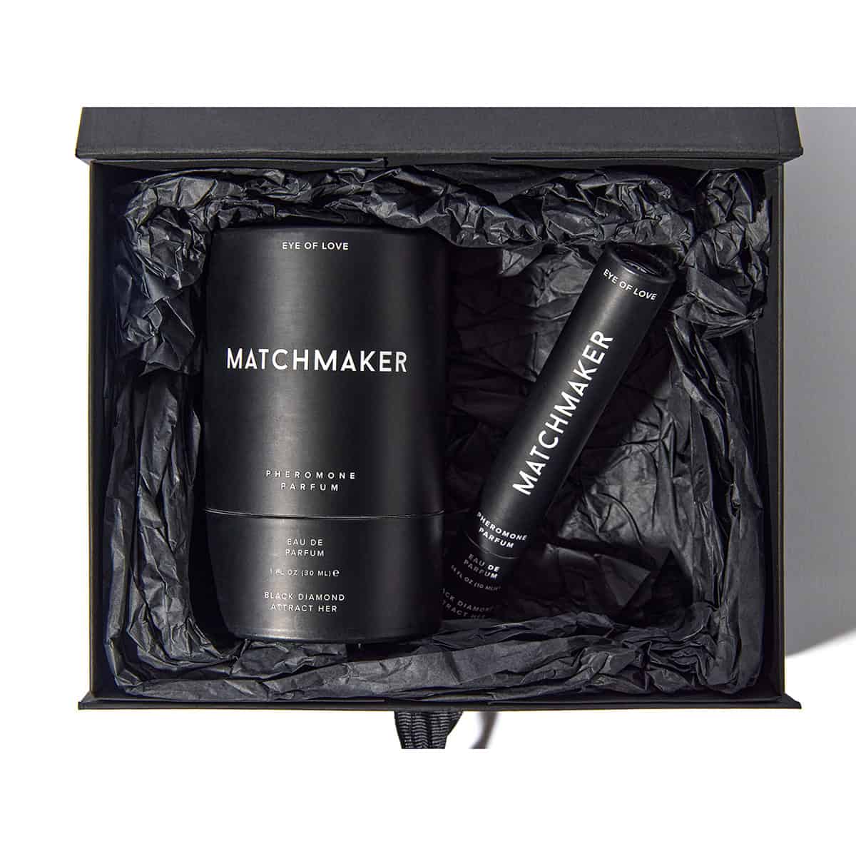 Buy EOL Matchmaker Black Diamond Parfum Set for her or him.