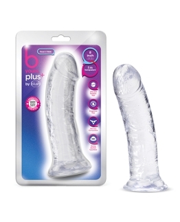 Shop Blush B Yours Plus 8" Roar n Ride Dildo - Clear online