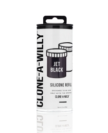 Shop Clone-A-Willy Silicone Refill - Jet Black online