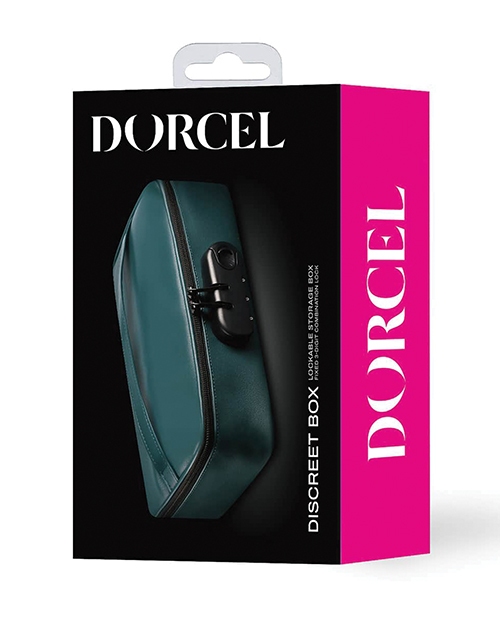 Shop Dorcel Lockable Discreet Box - Luxury Green online
