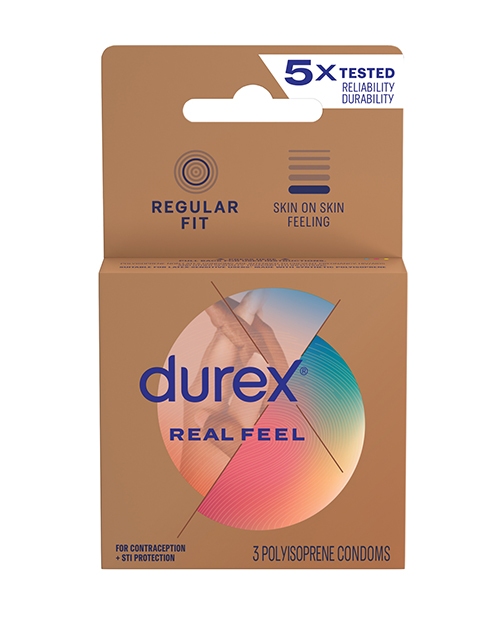 Shop Durex Avanti Real Feel Non Latex Condoms - Pack of 3 online