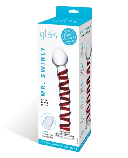 Shop glas mr. Swirly dildo online