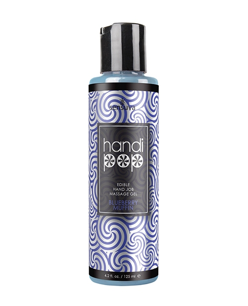 Shop Handipop Hand Job Massage Gel - 4.2 oz Bottle Blueberry Muffin online