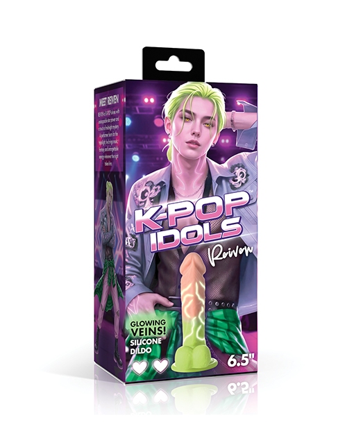 Shop K Pop Idols Reiven Silicone Dildo with Balls online