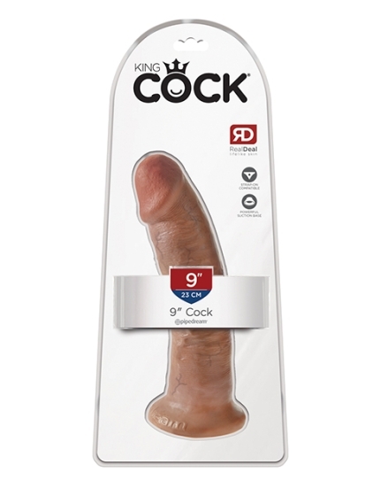 Shop king cock 9" cock - tan online