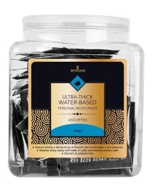 Shop Sensuva Ultra Thick Water Based Tub - Asst. Tub of 100 online