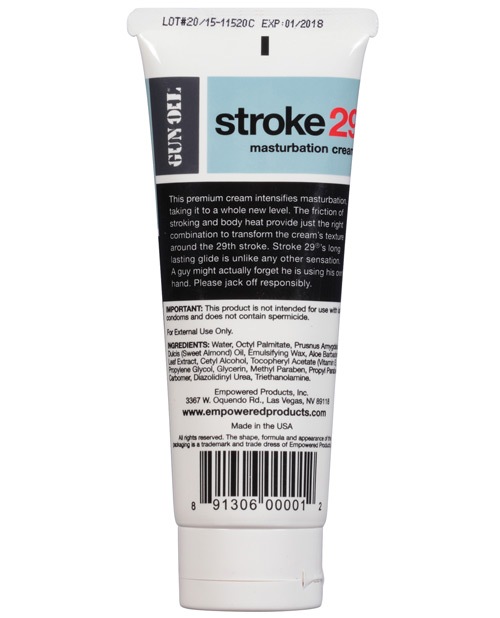 Order Stroke 29 Masturbation Cream - 6.7 oz Tube online
