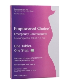 Shop Versea Empowered Choice Emergency Contraception Single Levonorgestrel Pill - 1.5 mg Tablet online