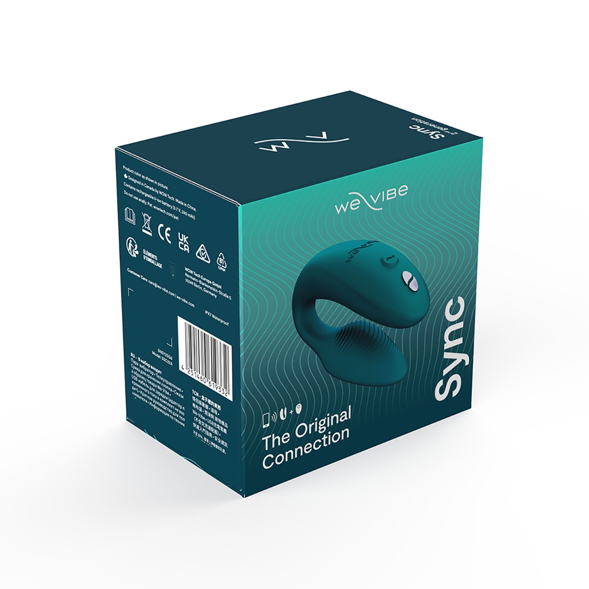 Product image of the Green We-Vibe vibrator on clean background