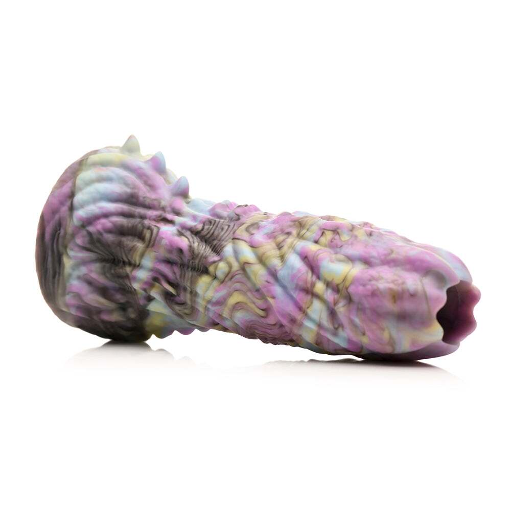 Dildo from XR Brands in Multi-Color pictured for anal pleasure for Her or Him