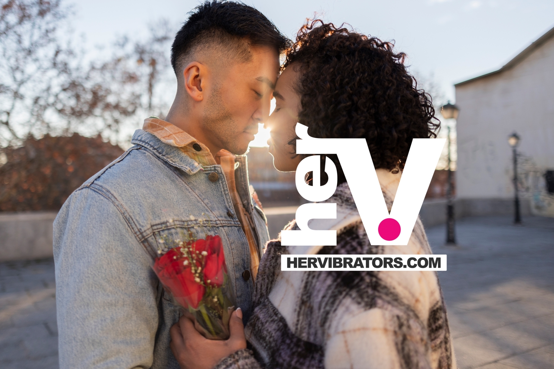Should you give a sex toy for Valentine’s Day? A romantic couple sharing an intimate moment with a Valentine’s Day gift that symbolizes trust, connection, and emotional closeness.