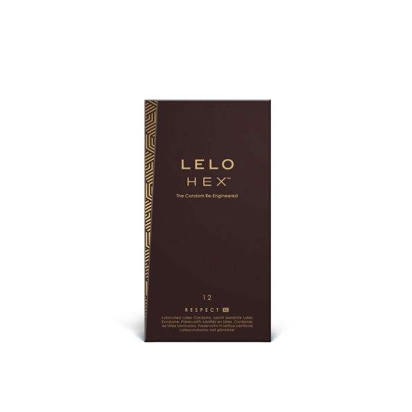 Best Lelo Hex Respect Xl Condoms 12pk her care LELO condoms on sale at herVibrators.com.