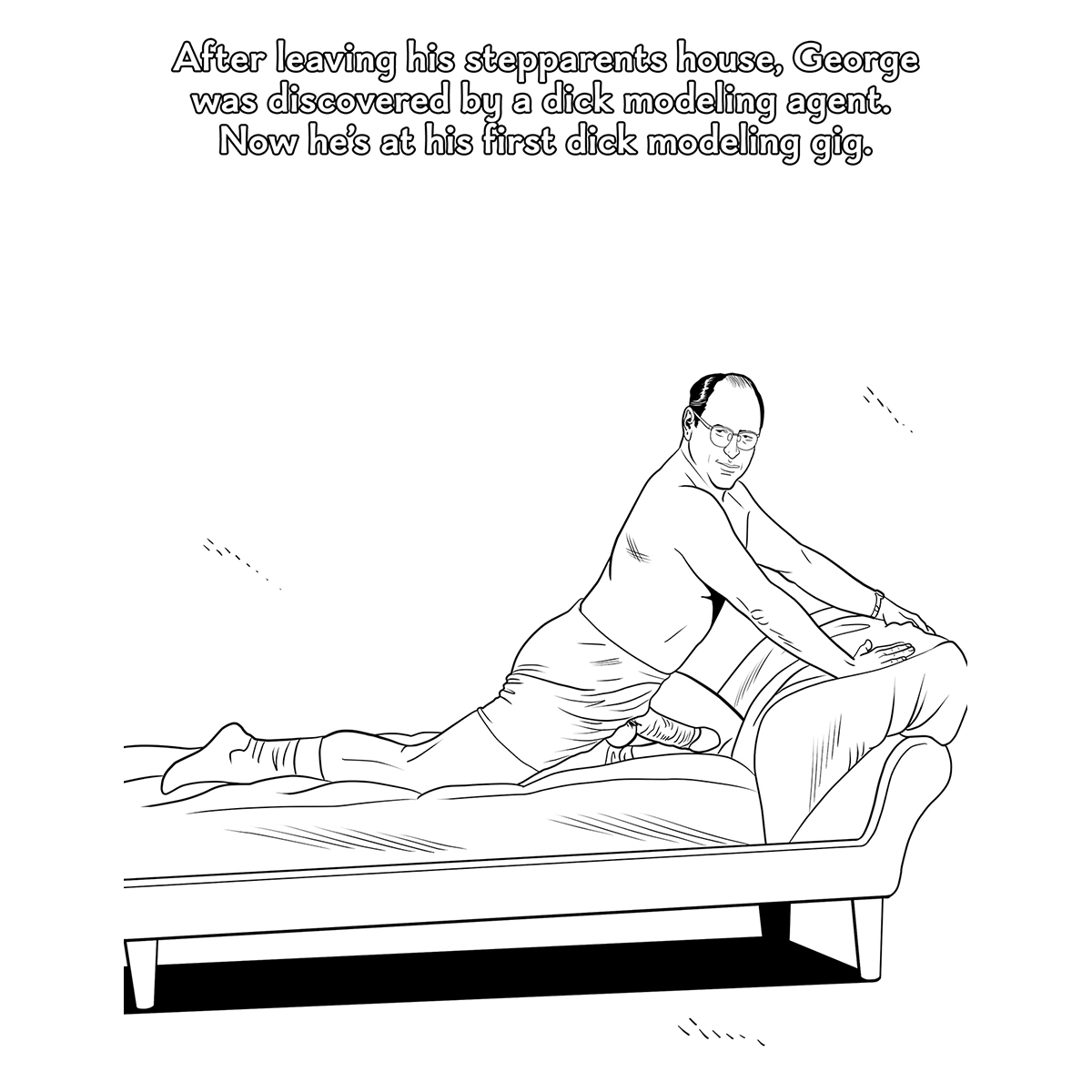 Buy  Wood Rocket Sexfeld Porn Parody Coloring Book book for her.