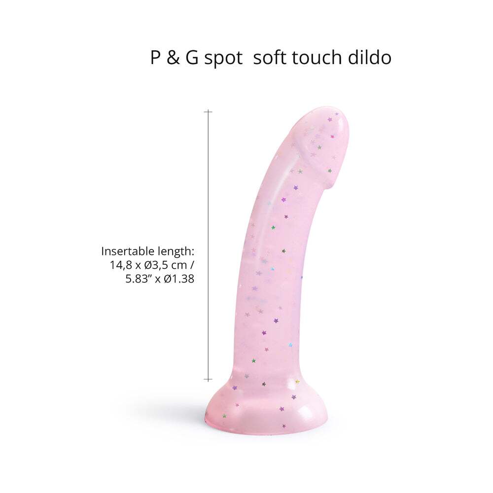 6 inch Dildo from Lovely Planet in Light Pink designed for anal sex with Her or Him