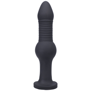 Dildo by Tantus in Black shown for use by Her or Him