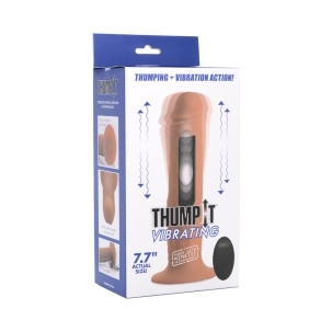 Dildo by XR Brands in Vanilla Ivory Beige shown for use by Her or Him