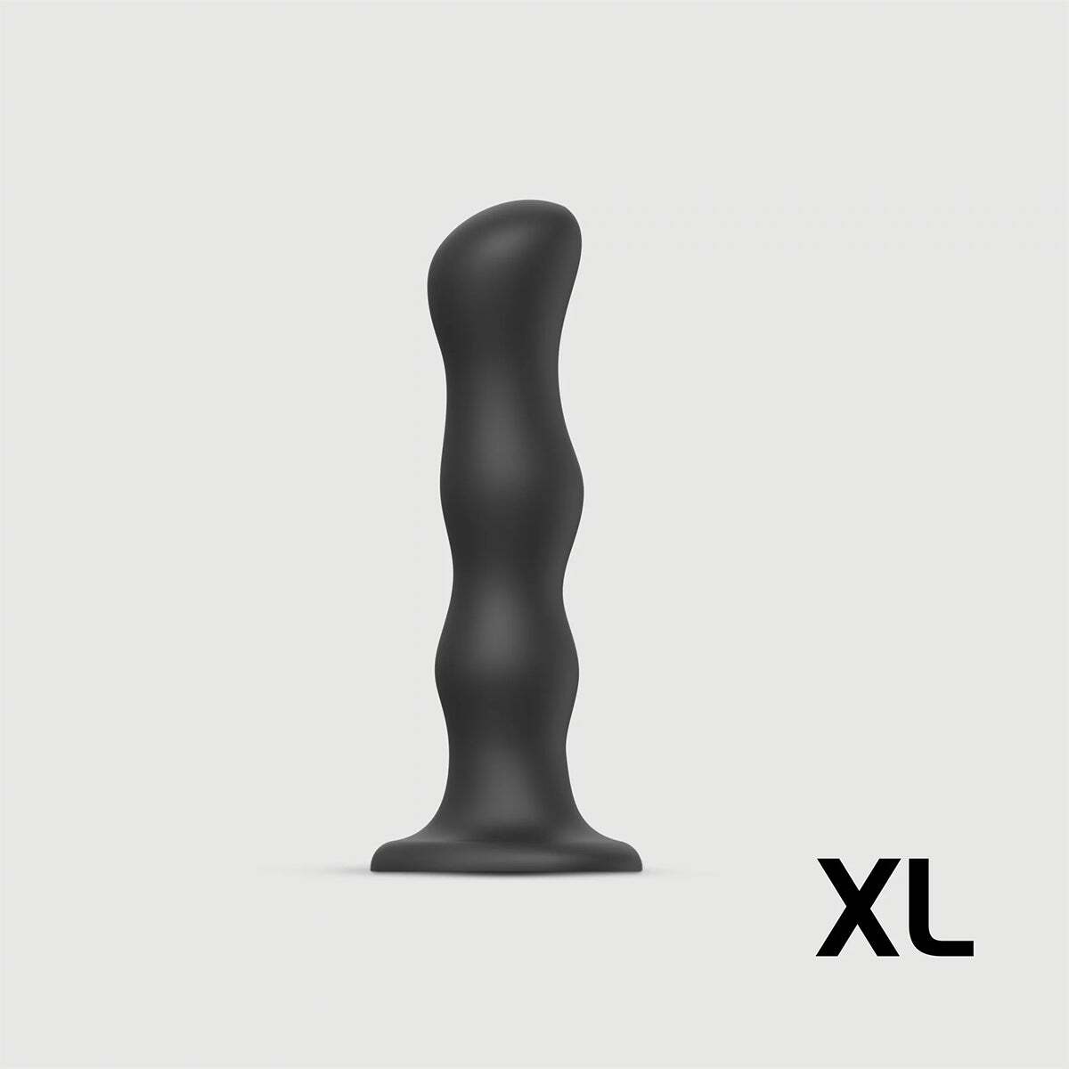 Dildo by Lovely Planet in Black shown for use by Her or Him