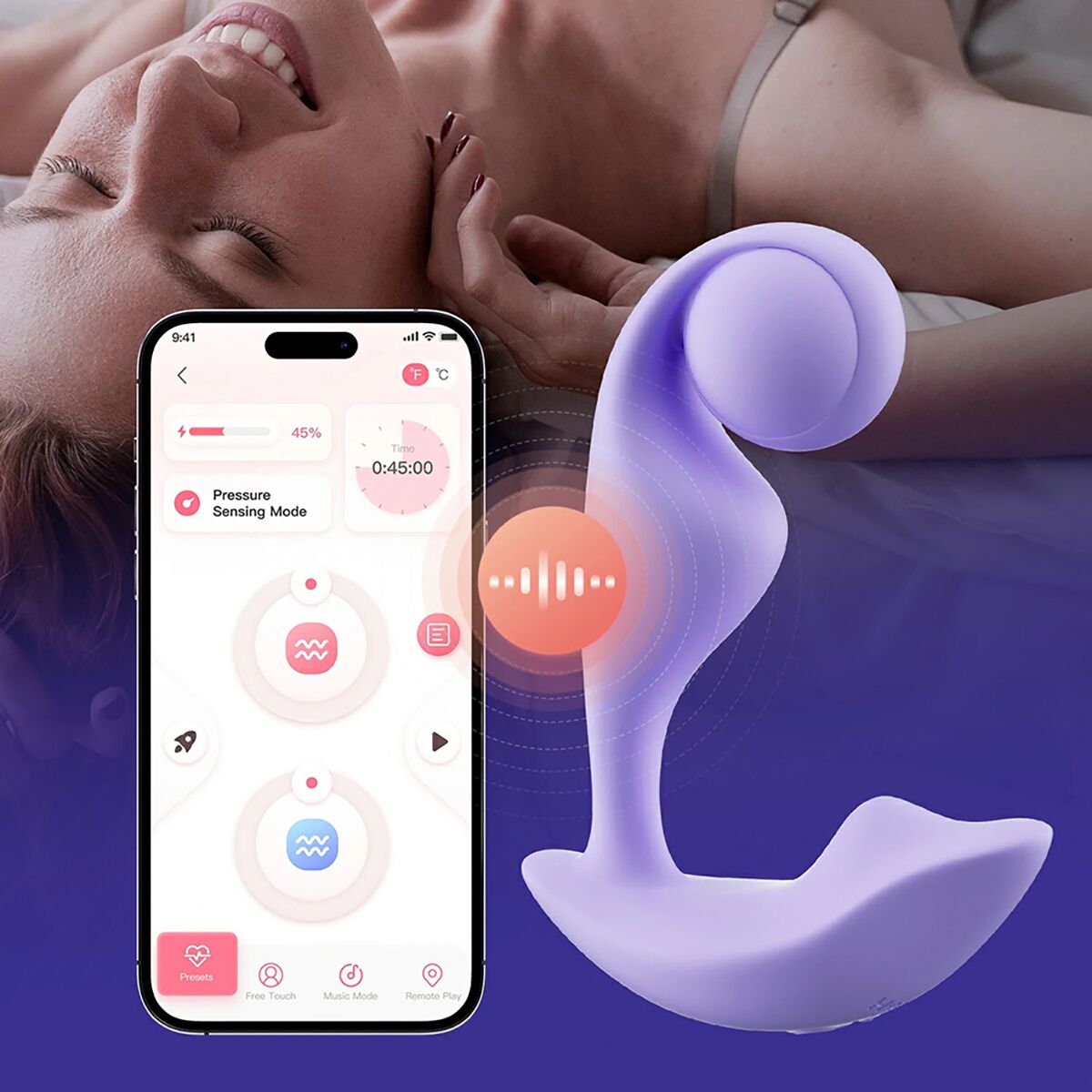 Buy HPB Trill Wearable Single Ball Dual Vib kegel exercise device for pelvic floor muscle strengthening.
