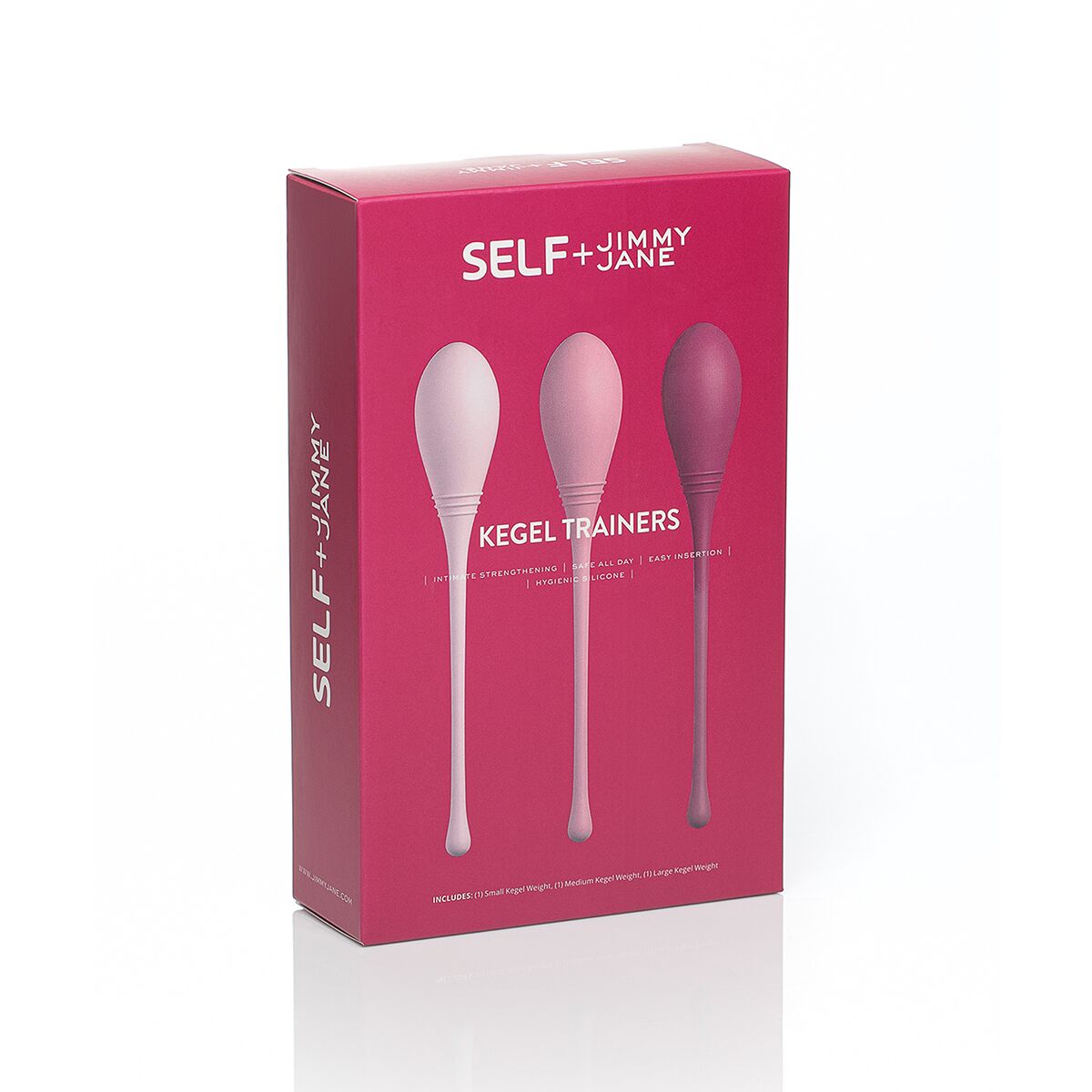 Buy SELF + Jimmyjane Kegel Trainer 3pc Set kegel exercise device for pelvic floor muscle strengthening.