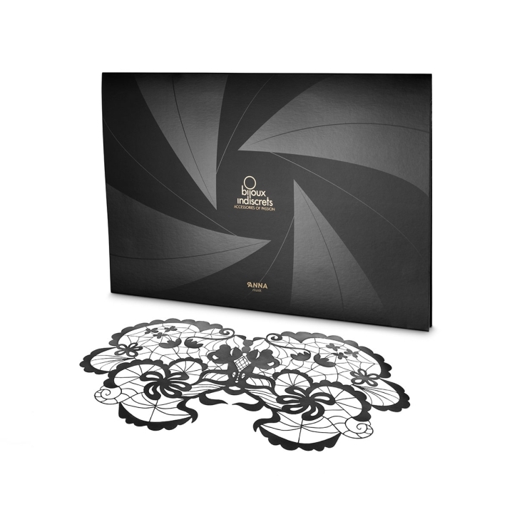 Bijoux Indiscrets Decal Eyemask Anna satin blindfold for sensual anticipation