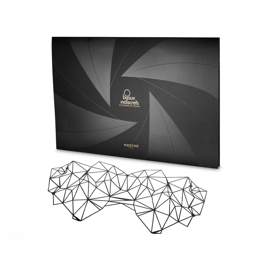 Bijoux indiscrets decal eyemask kristine satin blindfold for sensual anticipation