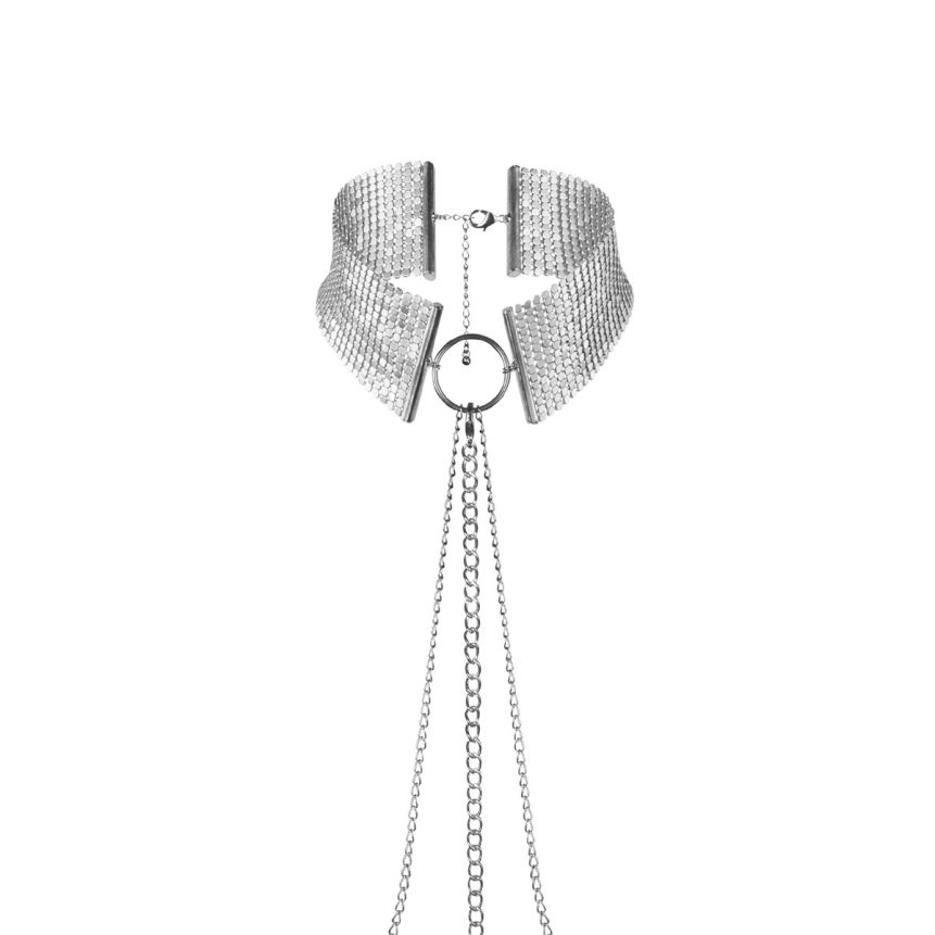 Bijoux indiscrets desir metallique collar - silver sexy jewelry made by bijoux indiscrets for her.