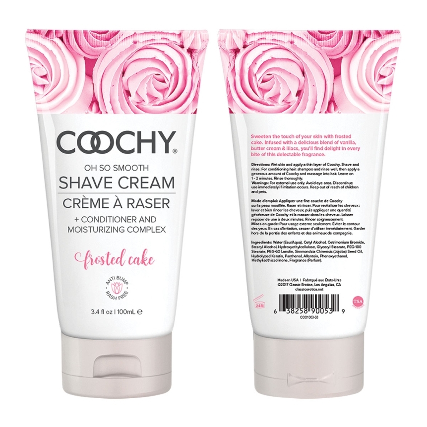 Best coochy shave cream 3. 4oz - frosted cake her care coochy shave on sale at hervibrators. Com.