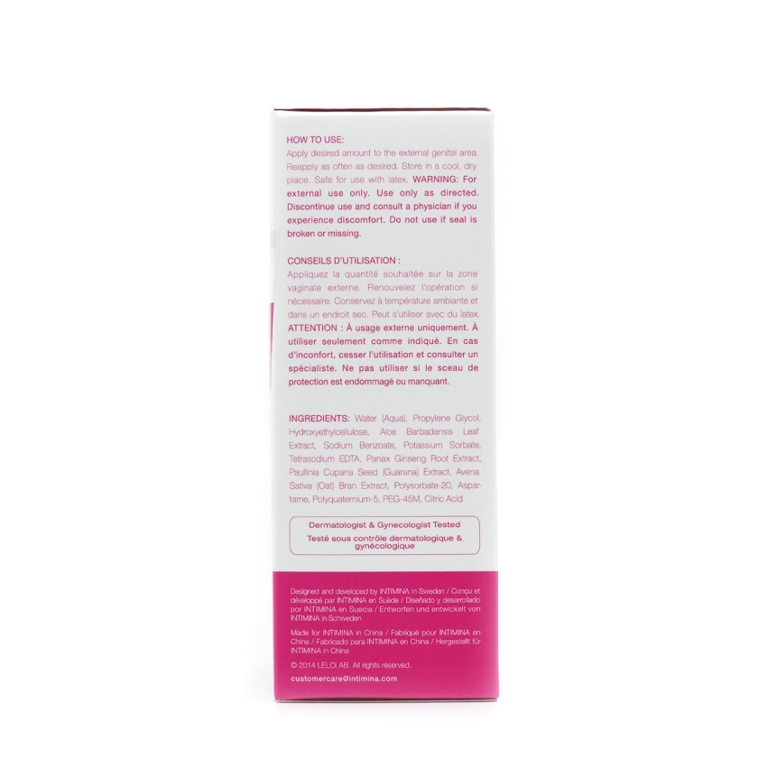 Intimina feminine moisturizer 2. 5oz intimate cleansers and personal cleansing care by intimina.