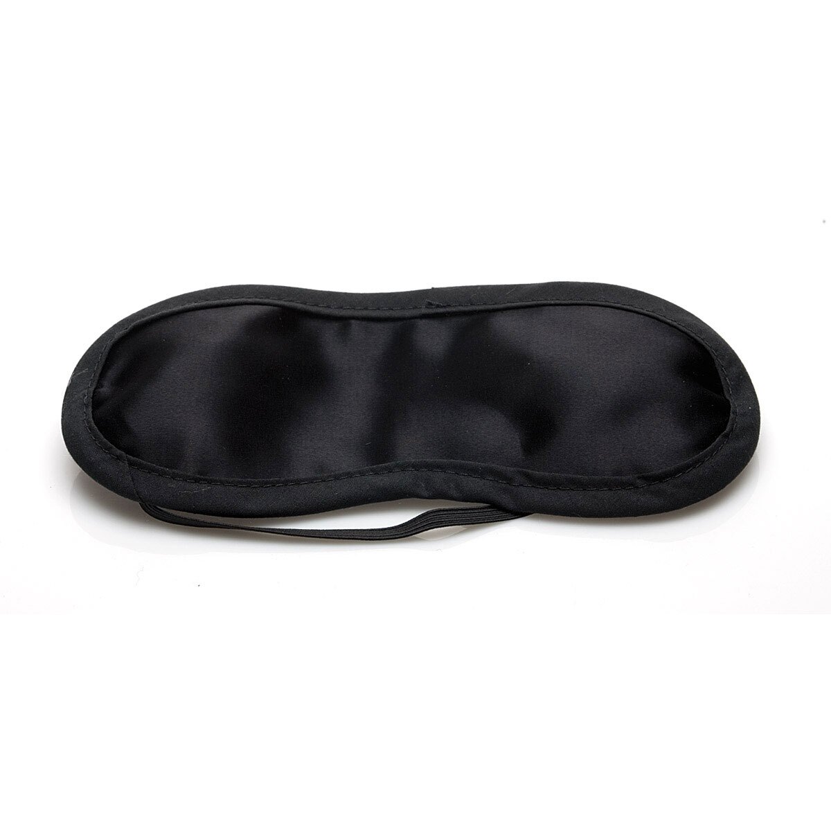 Satin Eye Mask Black satin blindfold for sensual anticipation