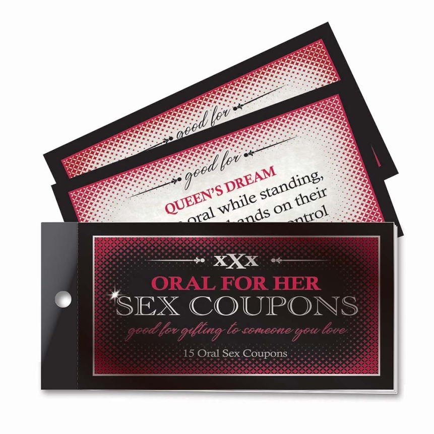 Buy  oral adventures for her sex coupons book for her.