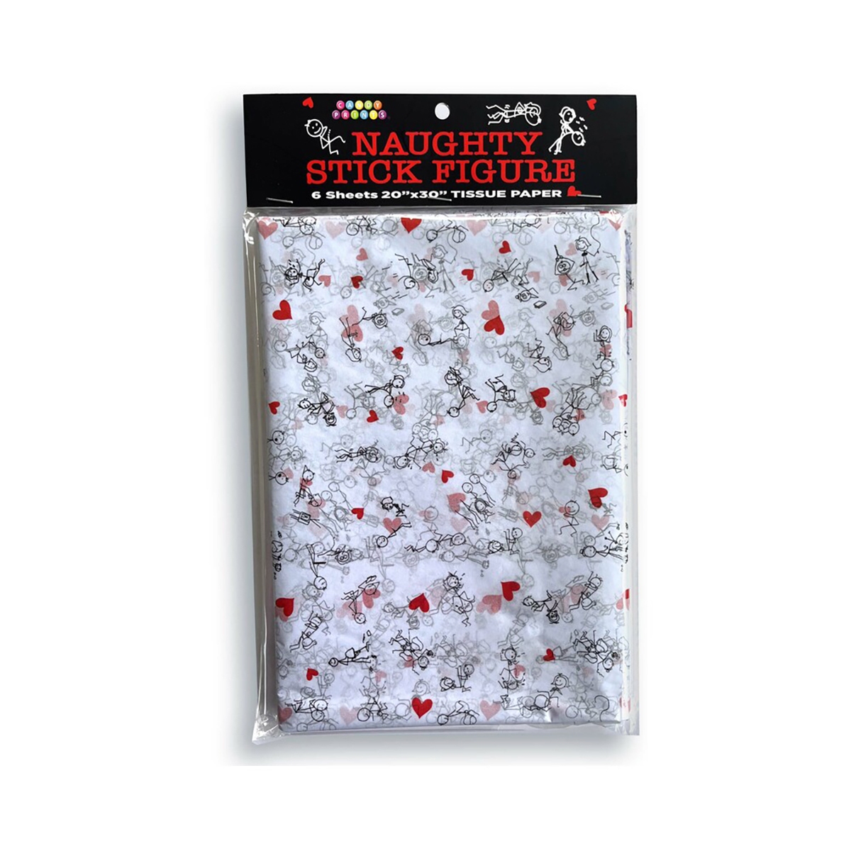 Buy  Naughty Stick Figure Tissue Paper book for her.