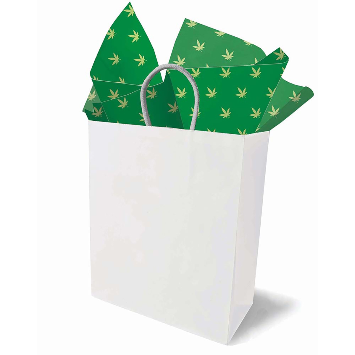 Buy  Cannabis Leaf Tissue Paper book for her.