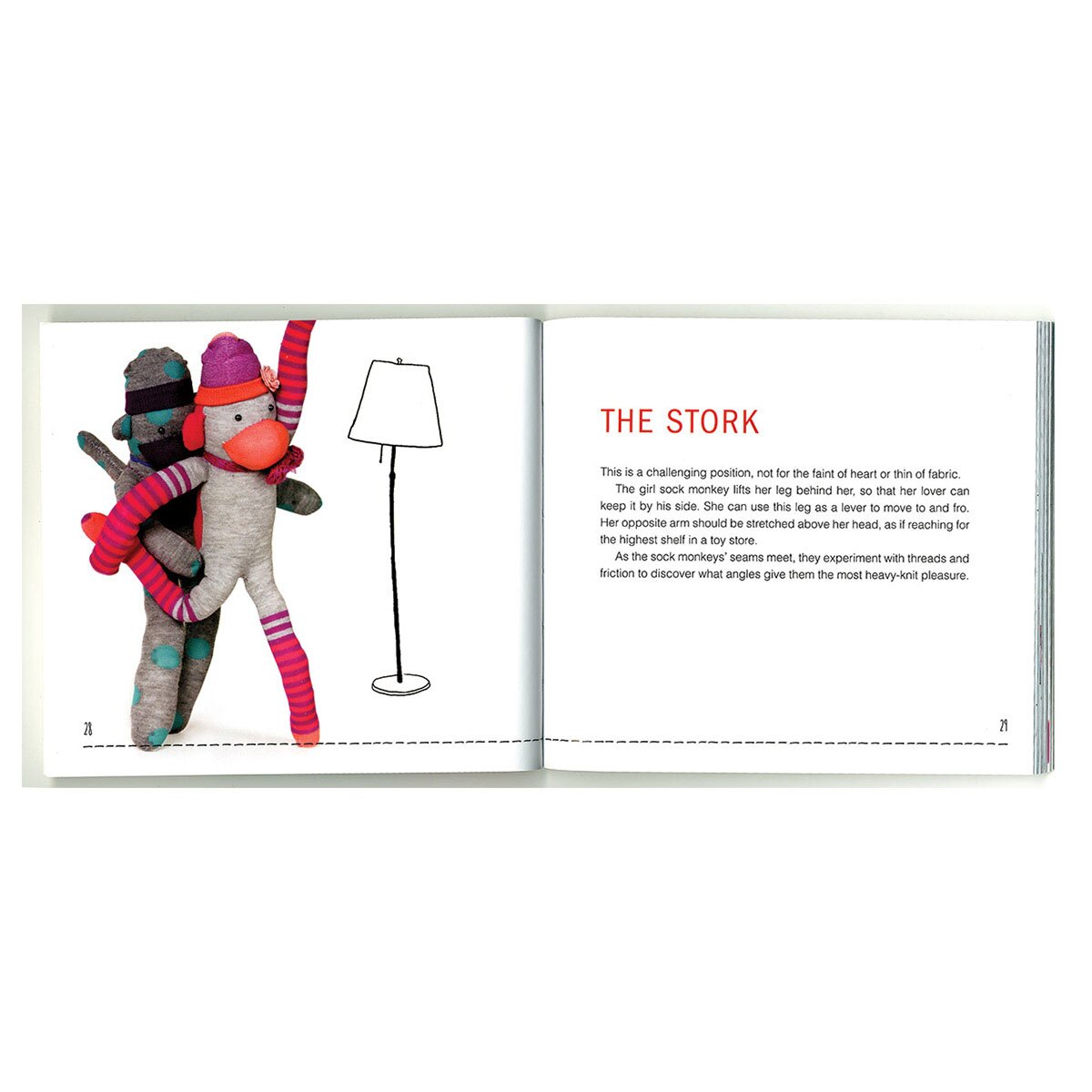 Buy Tantric Sex Positions for Your Naughty Little Monkey Sock Monkey Kama Sutra book for her.
