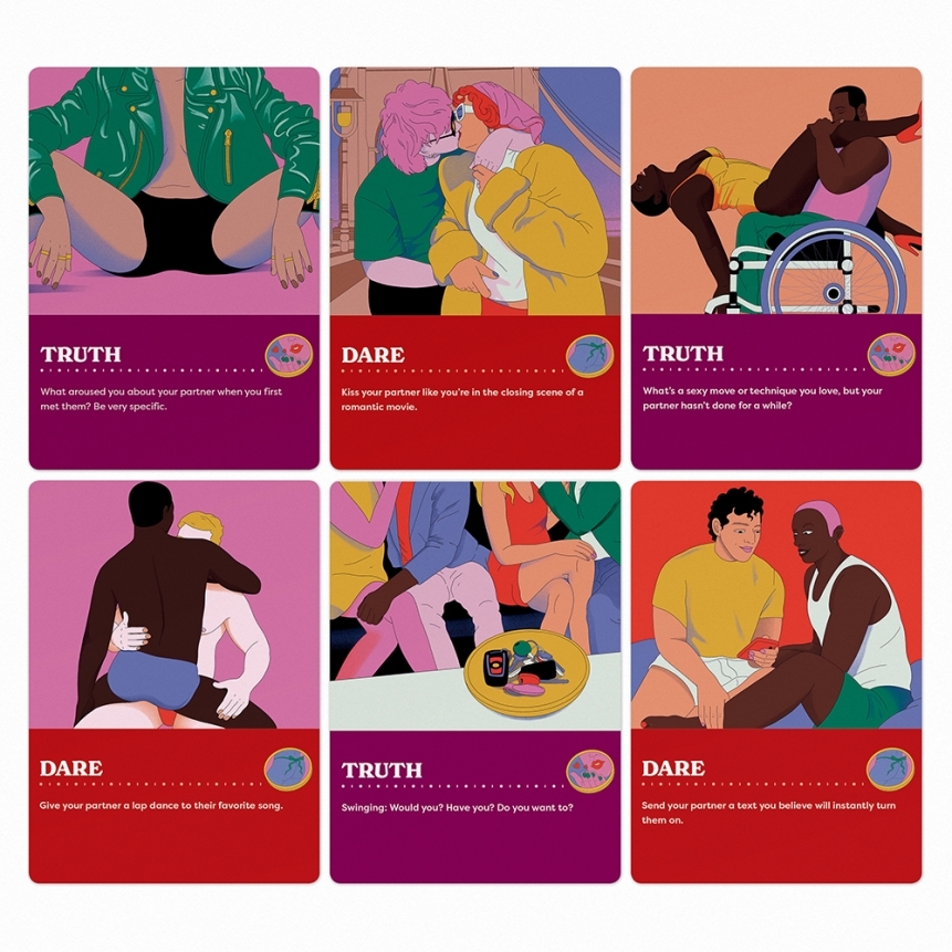 Buy  truth or dare heads or tails:a sexy game of chance book for her.