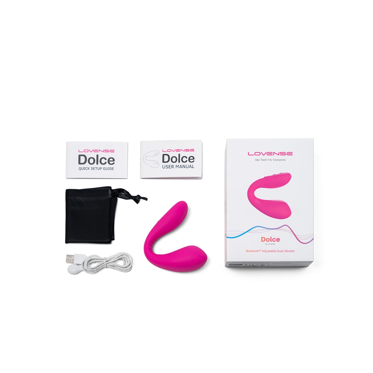 Close-up of the  Lovense vibrator for texture detail
