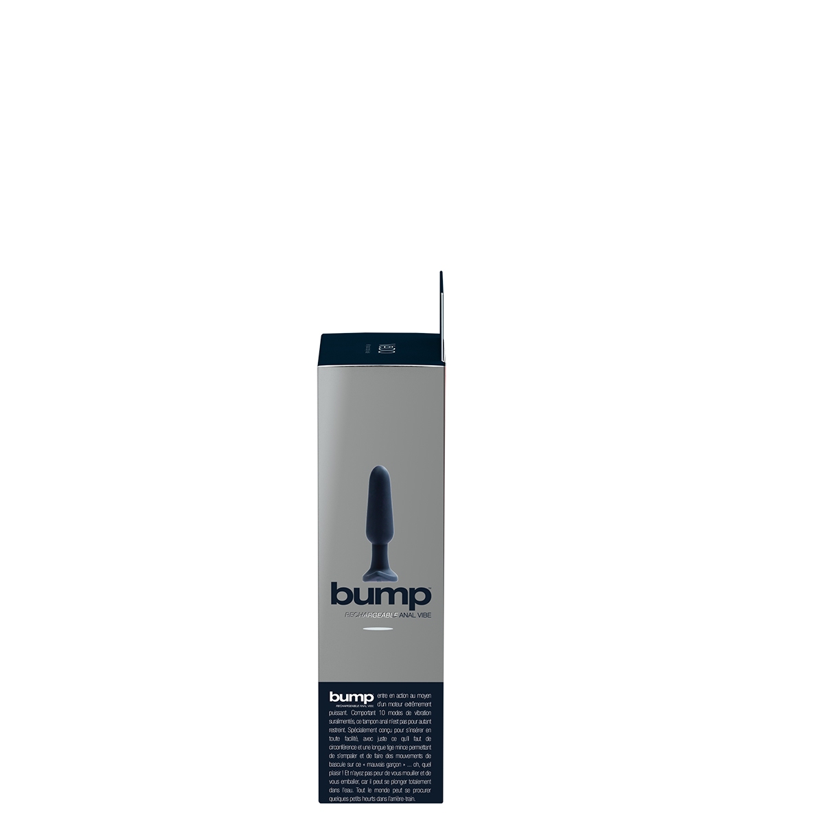 Product image of the Black VeDO vibrator on clean background