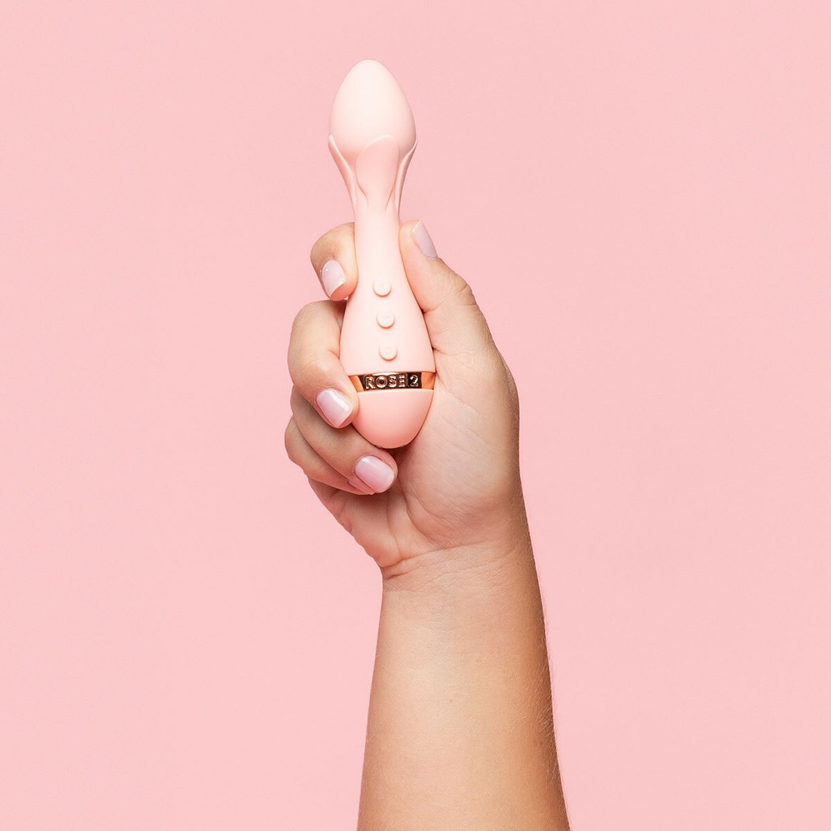 Close-up of the  VUSH vibrator for texture detail