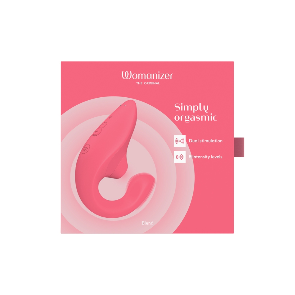 Fully assembled  Womanizer vibrator with smooth exterior
