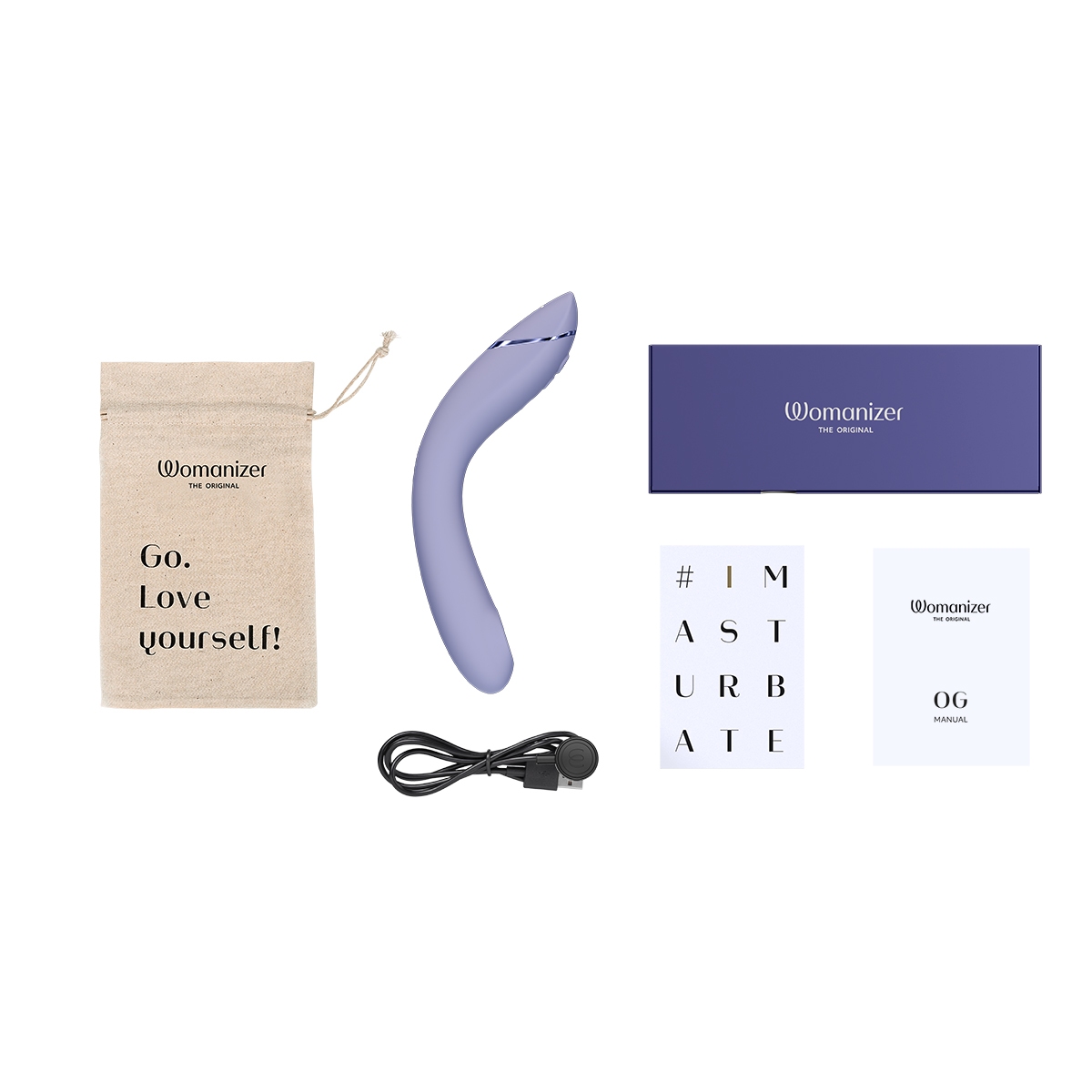 Close-up of the  Womanizer vibrator for texture detail
