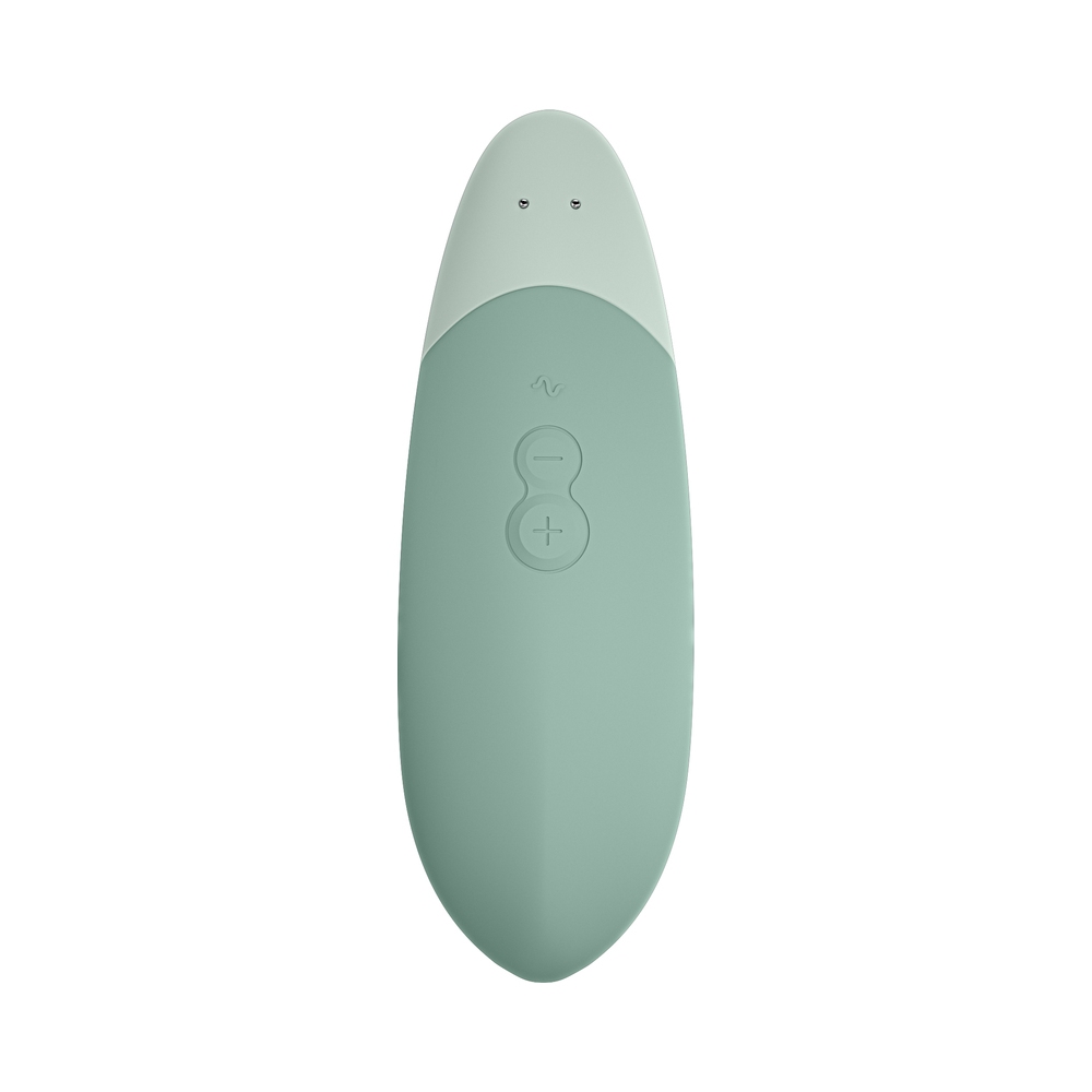 Waterproof design shown in the  Womanizer vibrator