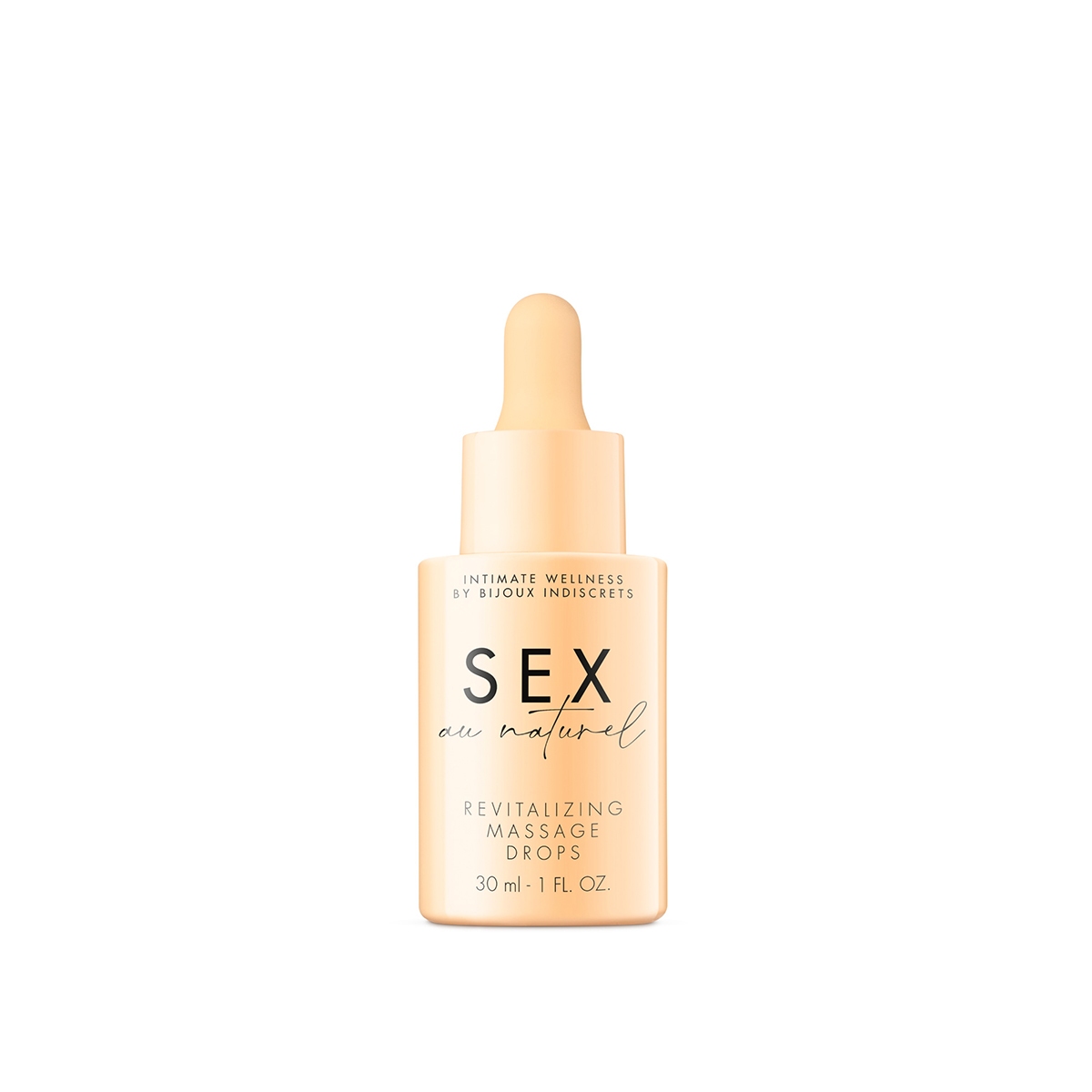 Bottle of 1 oz Water Based Lube Bijoux Indiscrets showing clean, lightweight formula