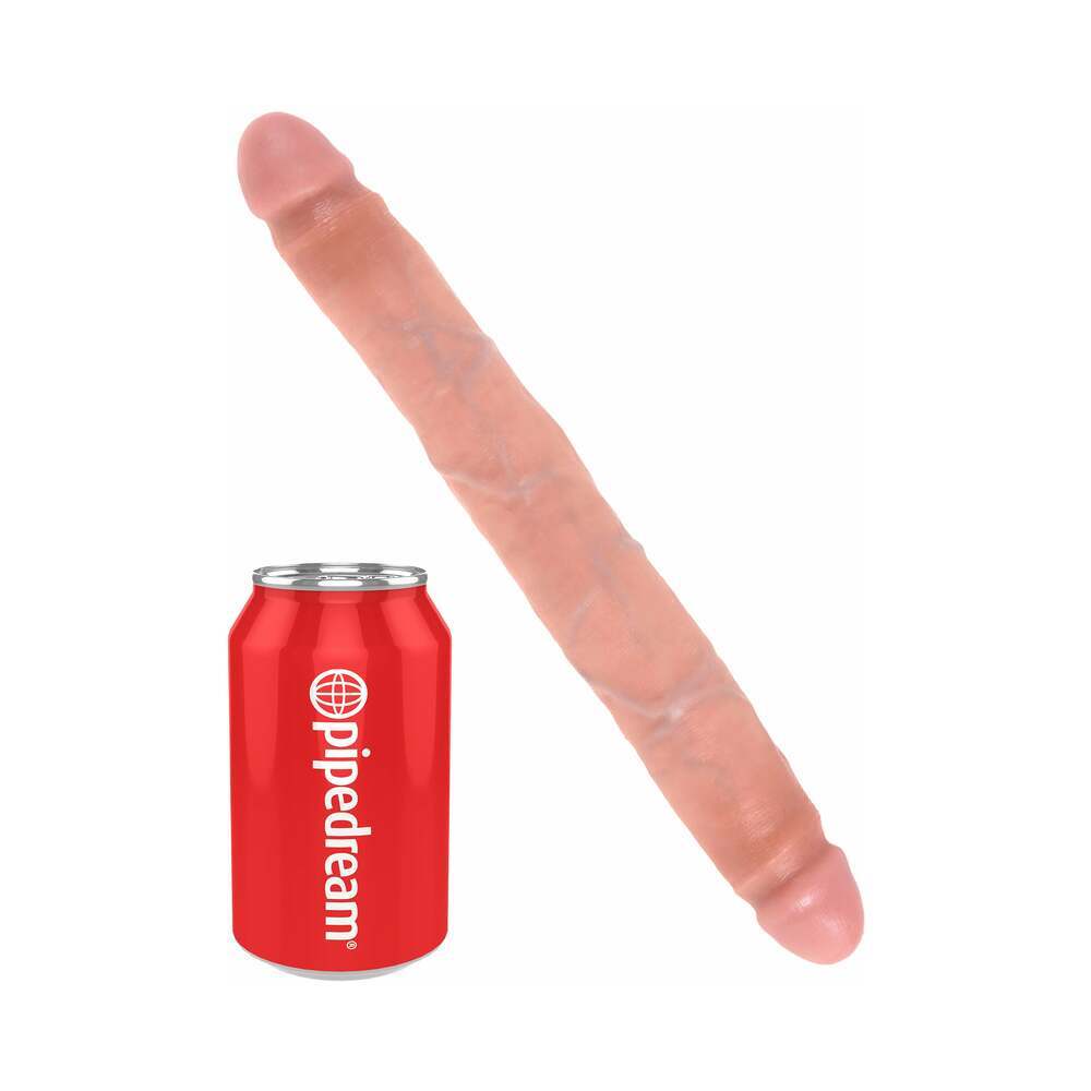 12 inch Dildo from Pipedream in Vanilla Ivory Beige designed for anal sex with Her or Him