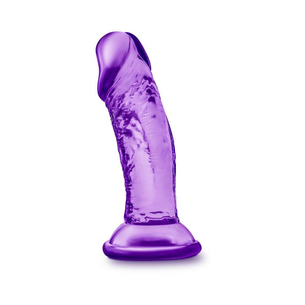 4 inch Dildo from Blush in Purple designed for anal sex with Her or Him