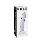 6.5 inch Dildo by Pipedream in Clear shown for use by Her or Him