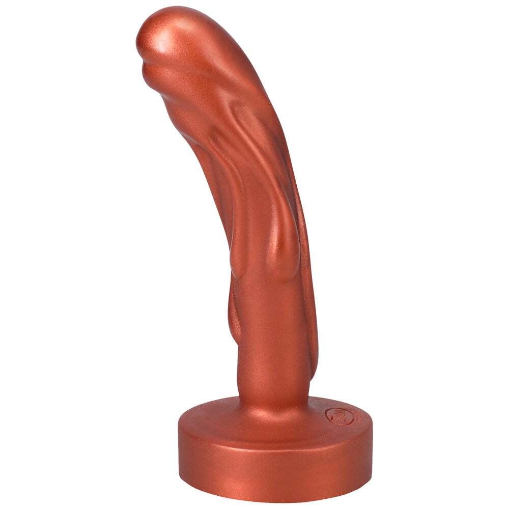 5 inch Dildo from Tantus in Copper designed for anal sex with Her or Him