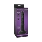 12 inch Dildo by Pipedream in Black shown for use by Her or Him